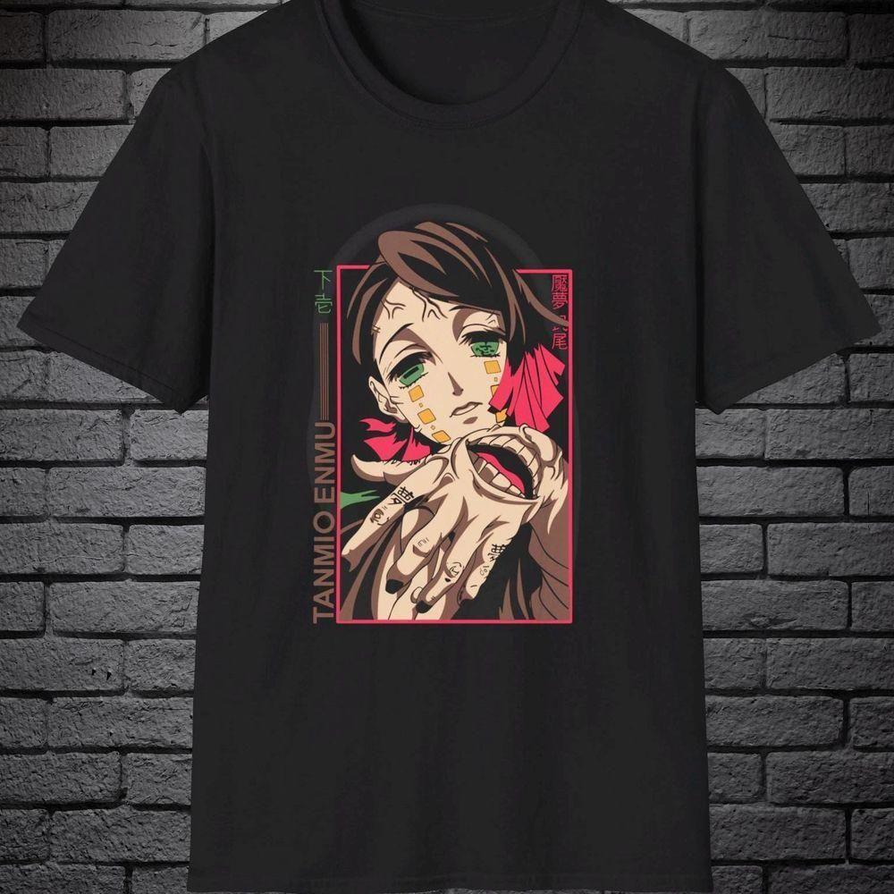 Tanmo Enmu Demon Slayer Kimetsu No Yaiba Manga Webtoon Kawaii Vuitino Shirt